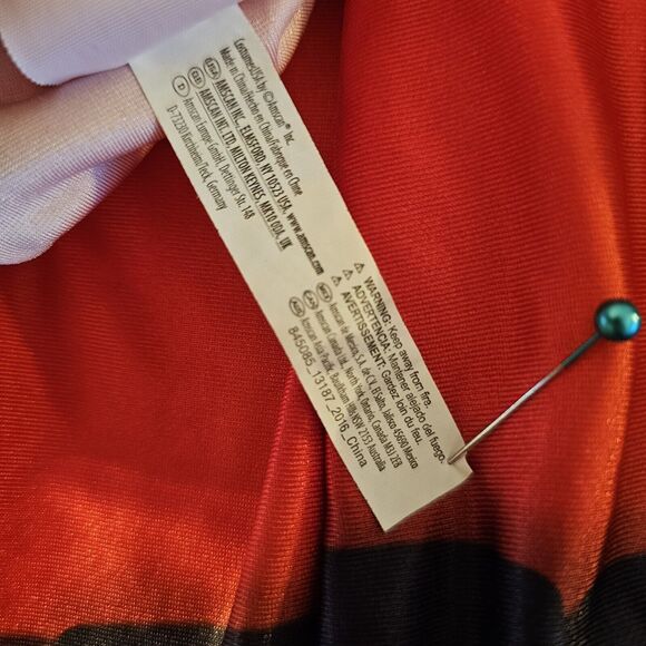 Marvel Deadpool Red Muscle Costume XLarge Adult Jumpsuit Halloween Tight Fit - Picture 3 of 8